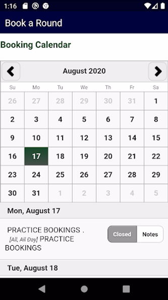 Port Fairy Golf Club Screenshot 2 - AppWisp.com Port Fairy Golf Club Screenshot 2 - AppWisp.com