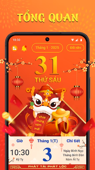 Lịch Âm 2025 - Lịch Vạn Niên Screenshot 4 - AppWisp.com Lịch Âm 2025 - Lịch Vạn Niên Screenshot 4 - AppWisp.com