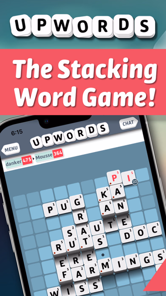 Upwords: Word Stacks Screenshot 1 - AppWisp.com Upwords: Word Stacks Screenshot 1 - AppWisp.com