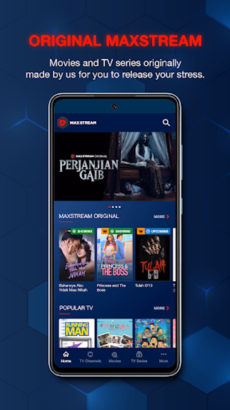 MAXstream - Movies, TV, Sports Screenshot 1 - AppWisp.com MAXstream - Movies, TV, Sports Screenshot 1 - AppWisp.com
