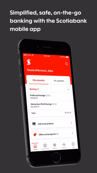 Scotiabank Screenshot 1 - AppWisp.com Scotiabank Screenshot 1 - AppWisp.com