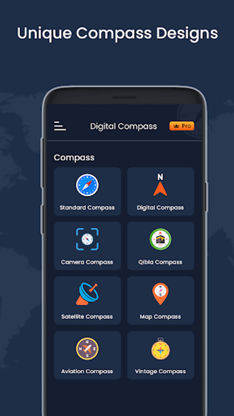 Digital Compass & Weather LIVE Screenshot 2 - AppWisp.com Digital Compass & Weather LIVE Screenshot 2 - AppWisp.com