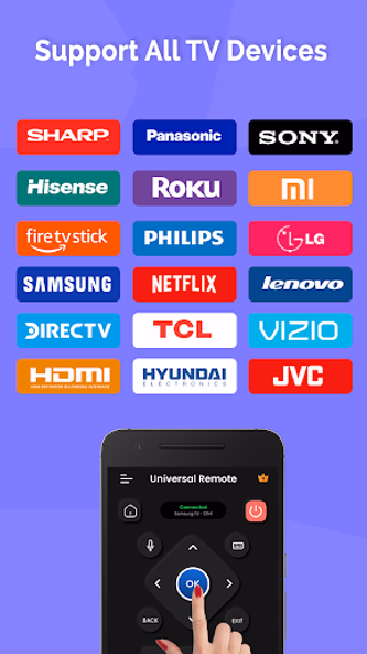 Universal TV Remote Control Screenshot 1 - AppWisp.com