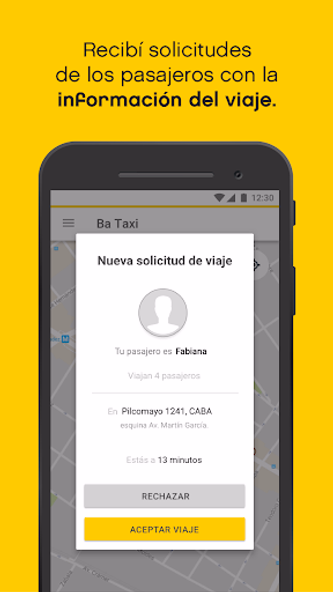 BA Taxi - Conductor Screenshot 1 - AppWisp.com BA Taxi - Conductor Screenshot 1 - AppWisp.com