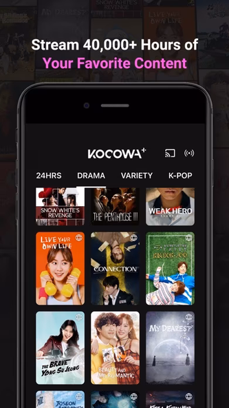 KOCOWA+: K-Dramas, Movies & TV Screenshot 2 - AppWisp.com KOCOWA+: K-Dramas, Movies & TV Screenshot 2 - AppWisp.com