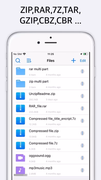 Unzip - zip file opener Screenshot 1 - AppWisp.com Unzip - zip file opener Screenshot 1 - AppWisp.com