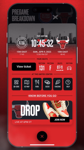 Chicago Bulls Screenshot 4 - AppWisp.com Chicago Bulls Screenshot 4 - AppWisp.com