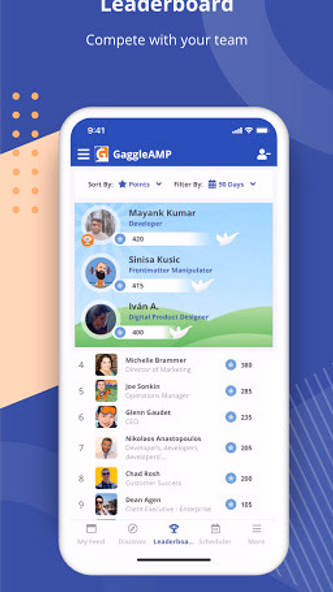 GaggleAMP - Social. Advocacy. Screenshot 3 - AppWisp.com GaggleAMP - Social. Advocacy. Screenshot 3 - AppWisp.com