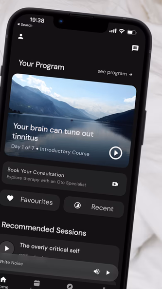 Oto: Tinnitus Relief & Therapy Screenshot 2 - AppWisp.com Oto: Tinnitus Relief & Therapy Screenshot 2 - AppWisp.com