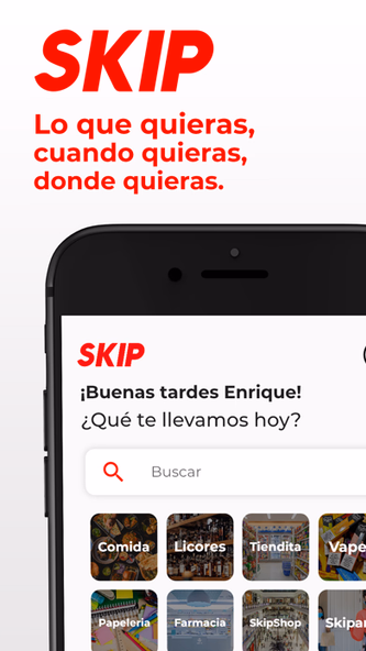 Skipeat: !Todo a domicilio! Screenshot 1 - AppWisp.com Skipeat: !Todo a domicilio! Screenshot 1 - AppWisp.com