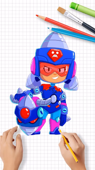 Coloring for Brawl stars Paint Screenshot 2 - AppWisp.com Coloring for Brawl stars Paint Screenshot 2 - AppWisp.com