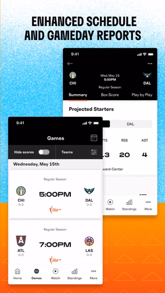 WNBA: Live Games & Scores Screenshot 3 - AppWisp.com WNBA: Live Games & Scores Screenshot 3 - AppWisp.com