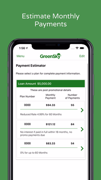 GreenSky Merchant Screenshot 4 - AppWisp.com GreenSky Merchant Screenshot 4 - AppWisp.com