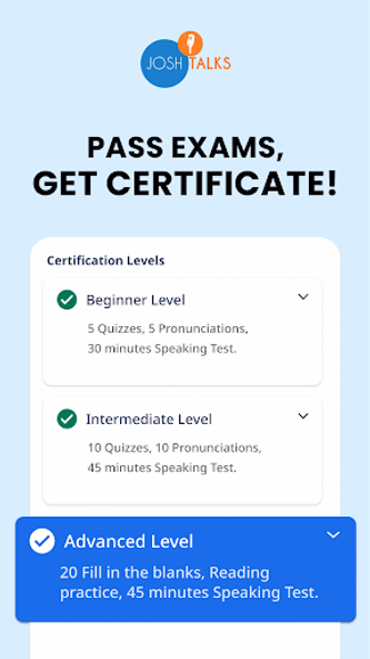 JoshTalks English Speaking App Screenshot 4 - AppWisp.com JoshTalks English Speaking App Screenshot 4 - AppWisp.com