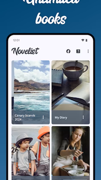 Novelist - Write novels Screenshot 1 - AppWisp.com Novelist - Write novels Screenshot 1 - AppWisp.com
