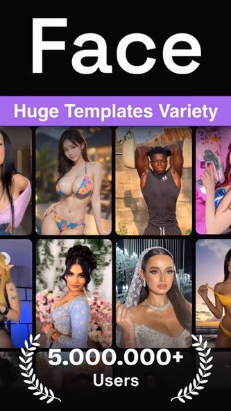 Face Swap: Photo + Video Maker Screenshot 1 - AppWisp.com Face Swap: Photo + Video Maker Screenshot 1 - AppWisp.com