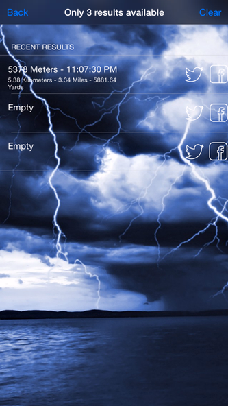 Thunder Distance Screenshot 3 - AppWisp.com Thunder Distance Screenshot 3 - AppWisp.com