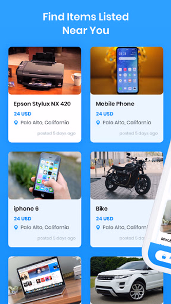 Listed Near Me - Buy and sell Screenshot 1 - AppWisp.com Listed Near Me - Buy and sell Screenshot 1 - AppWisp.com