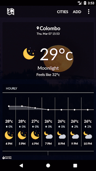 Sri Lanka weather Screenshot 1 - AppWisp.com Sri Lanka weather Screenshot 1 - AppWisp.com