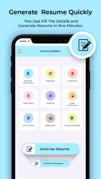 CV Resume Maker App for Job Screenshot 2 - AppWisp.com CV Resume Maker App for Job Screenshot 2 - AppWisp.com