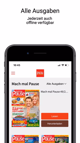 Mach mal Pause ePaper Screenshot 2 - AppWisp.com Mach mal Pause ePaper Screenshot 2 - AppWisp.com