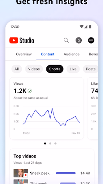 YouTube Studio Screenshot 3 - AppWisp.com YouTube Studio Screenshot 3 - AppWisp.com
