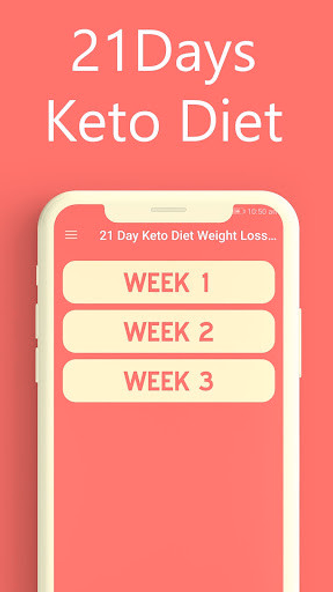21 Days Keto Diet Weight Loss Screenshot 1 - AppWisp.com 21 Days Keto Diet Weight Loss Screenshot 1 - AppWisp.com