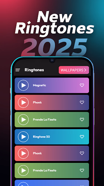 Music Ringtones 2025 Screenshot 1 - AppWisp.com Music Ringtones 2025 Screenshot 1 - AppWisp.com