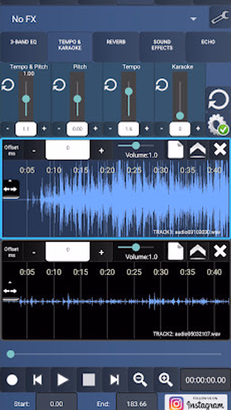 Audiosdroid Audio Studio Screenshot 3 - AppWisp.com Audiosdroid Audio Studio Screenshot 3 - AppWisp.com