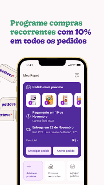 Petlove - petshop e saúde pet Screenshot 4 - AppWisp.com Petlove - petshop e saúde pet Screenshot 4 - AppWisp.com