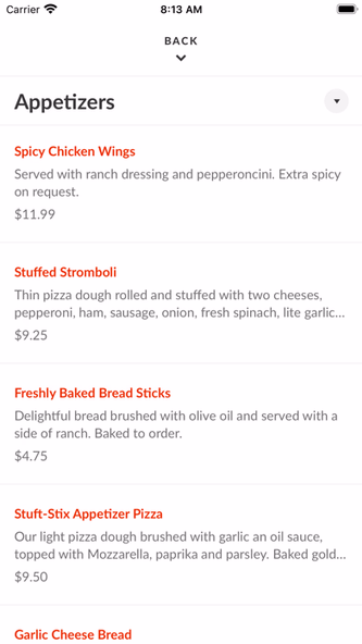 Stuft Pizza Screenshot 3 - AppWisp.com Stuft Pizza Screenshot 3 - AppWisp.com