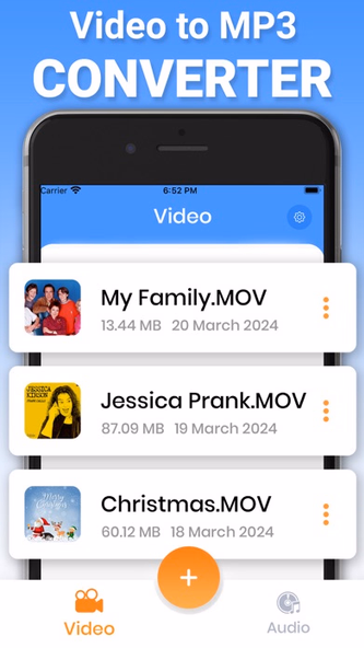 Video to MP3 Converter ‣ Screenshot 1 - AppWisp.com Video to MP3 Converter ‣ Screenshot 1 - AppWisp.com