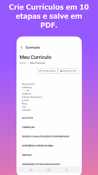 Meu Primeiro Emprego Screenshot 3 - AppWisp.com Meu Primeiro Emprego Screenshot 3 - AppWisp.com