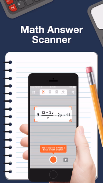 The Math Solver App & Helper Screenshot 1 - AppWisp.com The Math Solver App & Helper Screenshot 1 - AppWisp.com