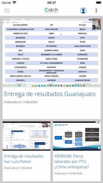 Catch Consulting App Screenshot 4 - AppWisp.com Catch Consulting App Screenshot 4 - AppWisp.com