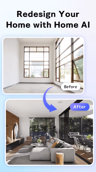 Home AI: AI Interior Design Screenshot 1 - AppWisp.com Home AI: AI Interior Design Screenshot 1 - AppWisp.com