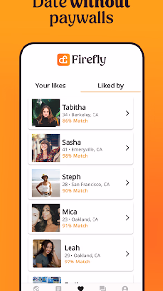 Firefly - Quiz based matches Screenshot 4 - AppWisp.com Firefly - Quiz based matches Screenshot 4 - AppWisp.com