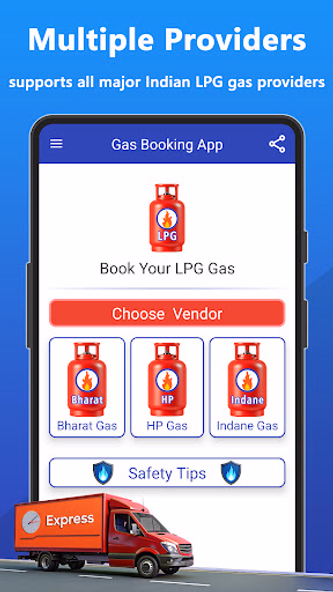 Gas Booking App Screenshot 1 - AppWisp.com Gas Booking App Screenshot 1 - AppWisp.com