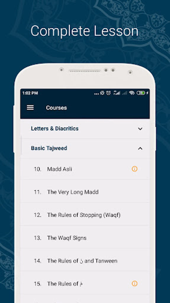 Learn Quran Tajwid Screenshot 3 - AppWisp.com Learn Quran Tajwid Screenshot 3 - AppWisp.com
