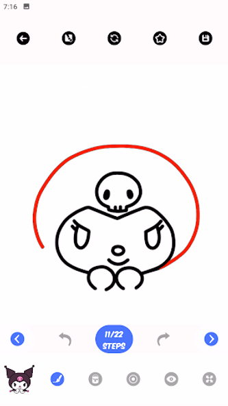 Draw Kuromi & My Melody Art Screenshot 1 - AppWisp.com Draw Kuromi & My Melody Art Screenshot 1 - AppWisp.com