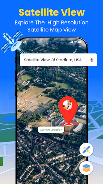 GPS Earth Maps Live Navigation Screenshot 2 - AppWisp.com GPS Earth Maps Live Navigation Screenshot 2 - AppWisp.com