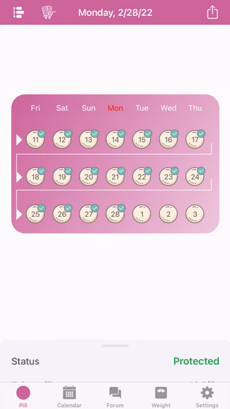 BC Pill Reminder Screenshot 1 - AppWisp.com BC Pill Reminder Screenshot 1 - AppWisp.com