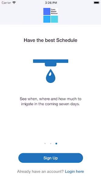 Farm Water Advisor Screenshot 1 - AppWisp.com Farm Water Advisor Screenshot 1 - AppWisp.com