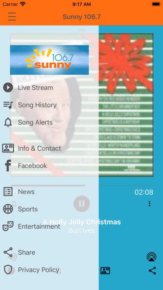 Sunny 106.7 Screenshot 2 - AppWisp.com Sunny 106.7 Screenshot 2 - AppWisp.com