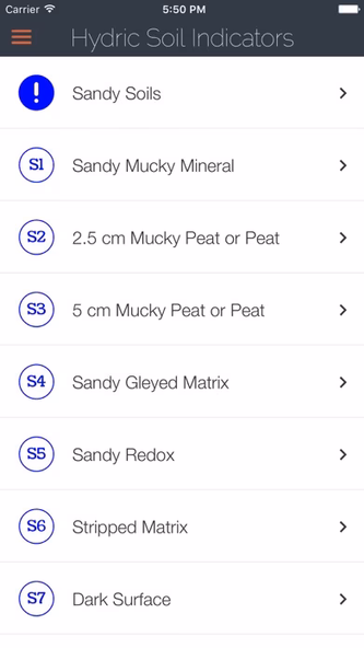 Hydric Soil Indicators Screenshot 2 - AppWisp.com Hydric Soil Indicators Screenshot 2 - AppWisp.com
