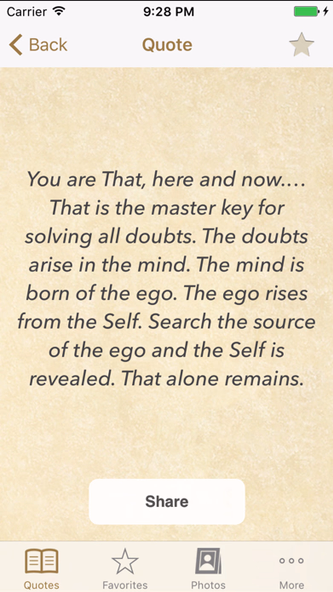 Ramana Maharshi Quotes Screenshot 1 - AppWisp.com