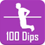 100 Dips. Be Stronger - AppWisp.com