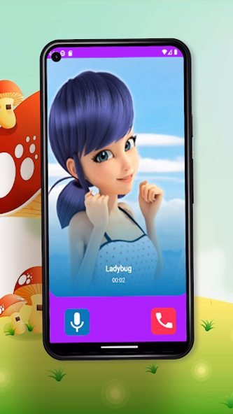 LadyBug Fake Video Call Screenshot 4 - AppWisp.com LadyBug Fake Video Call Screenshot 4 - AppWisp.com