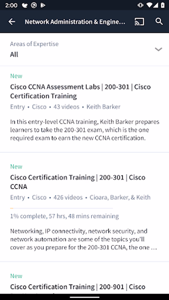 CBT Nuggets - IT Training Screenshot 3 - AppWisp.com