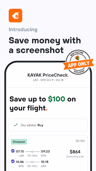 KAYAK: Flights, Hotels & Cars Screenshot 2 - AppWisp.com KAYAK: Flights, Hotels & Cars Screenshot 2 - AppWisp.com